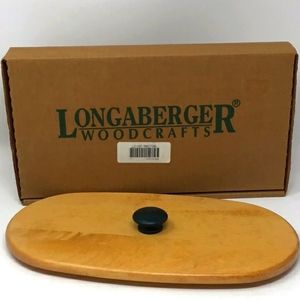Vintage Retired Longaberger 1997 Traditions Collection Fellowship Basket LID NIB